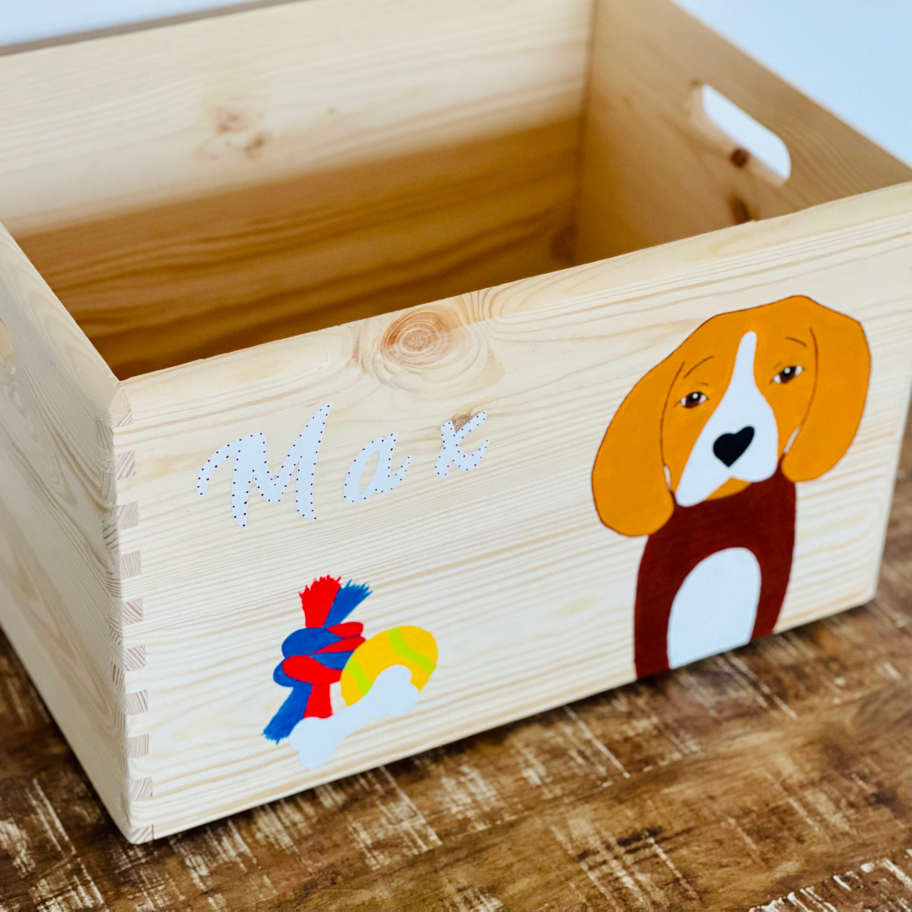custom dog toy box
