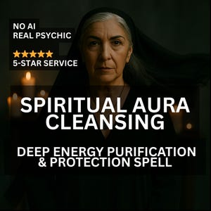 Spiritual Aura Cleansing | Deep Energy Purification & Protection Spell | Remove Hexes, Dark Energy, Evil Eye