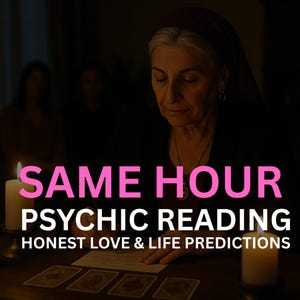 Same Hour Psychic Reading, Accurate Love Reading, Honest Medium Reading, Fast Psychic Predictions, Blind Psychic Reading, Spiritual Guidance