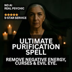 Ultimate Purification Spell : Remove Negative Energy, Curses & Evil Eye