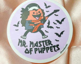 Mr. Puppetmaster Sticker