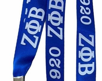 Zeta Phi Beta Lanyard