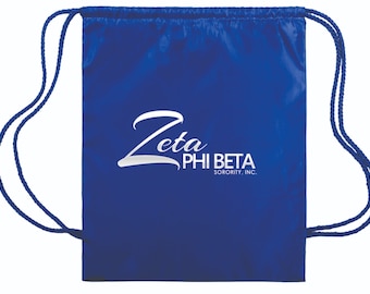 Bolsa para zapatos con cordón Zeta Phi Beta