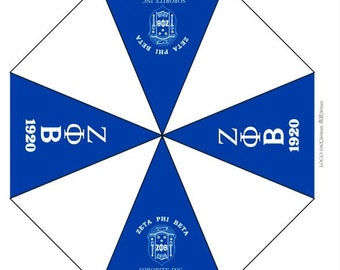 Zeta Phi Beta Umbrella