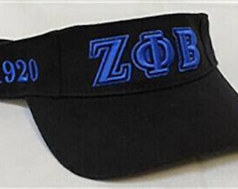 Visera Zeta Phi Beta - Negra
