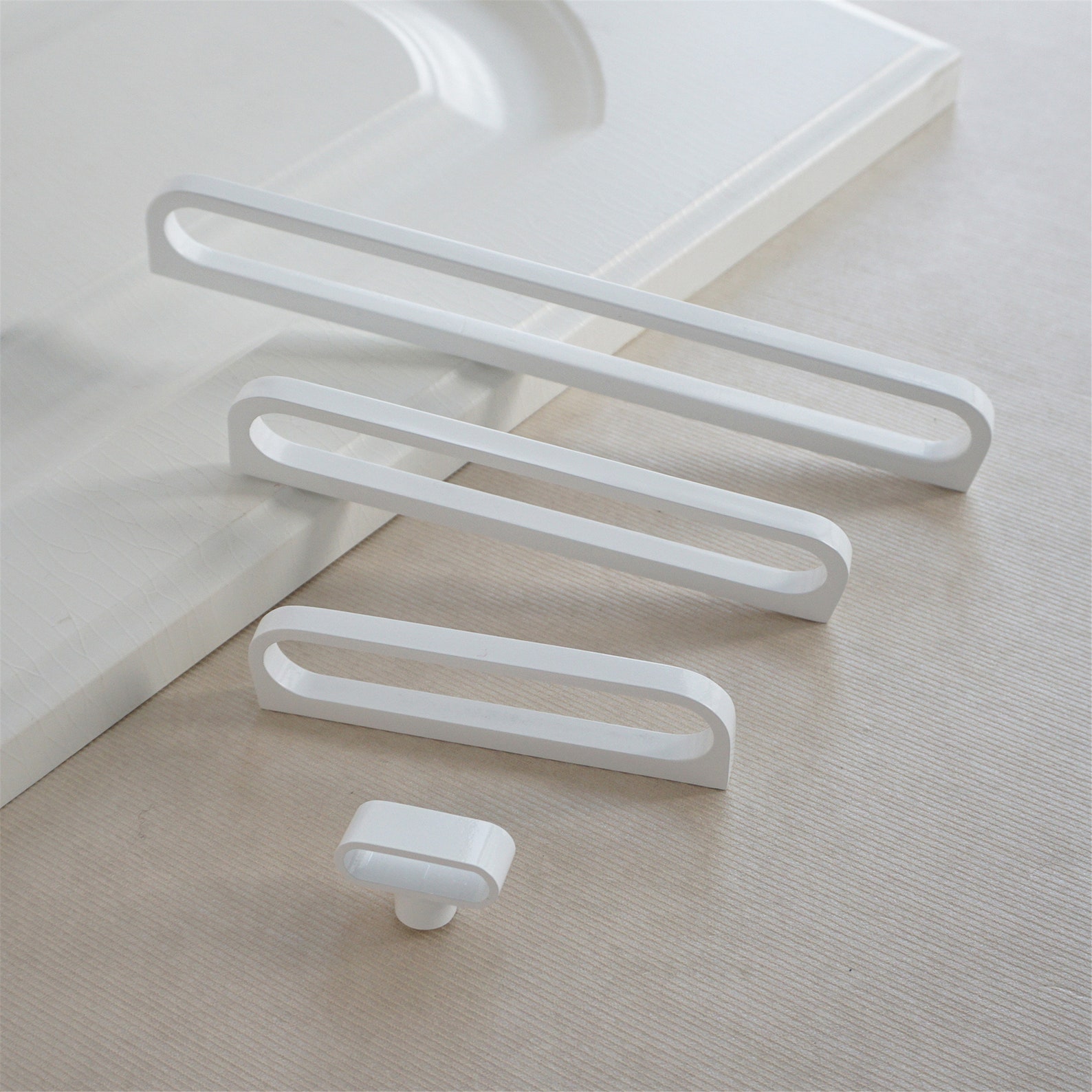 3.65'' 7.55'' 12.6'' Weiße | Etsy