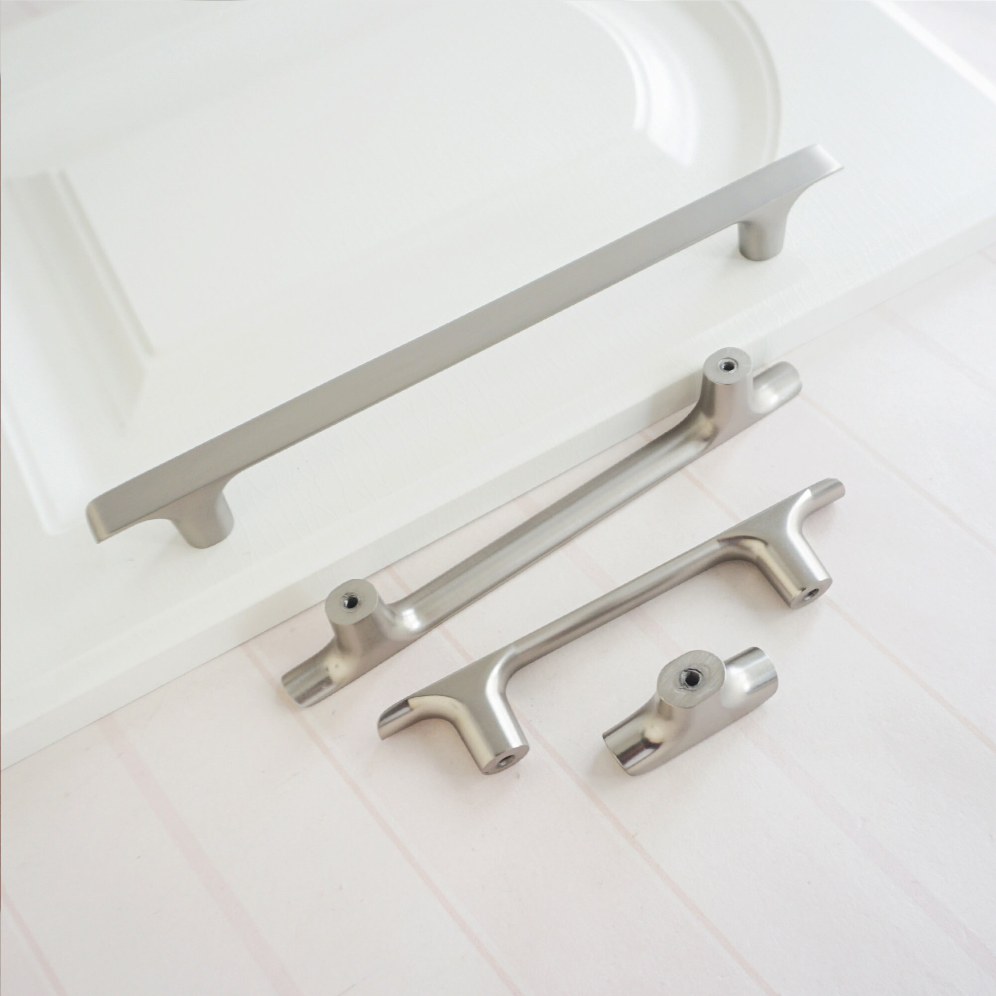 3.75'' 5'' 7.55 Brushed Nickel Kitchen Etsy