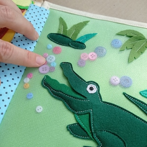 Rustig boek peuter vilt druk boek vilt activiteitenboek cadeau baby cadeau babymeisje cadeau baby 1 verjaardagscadeau zintuiglijk speelgoed Montessorispel