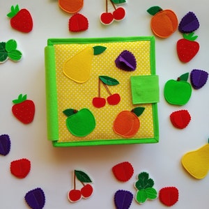 Handmade Felt Quiet Book: Montessori Toy for Toddlers