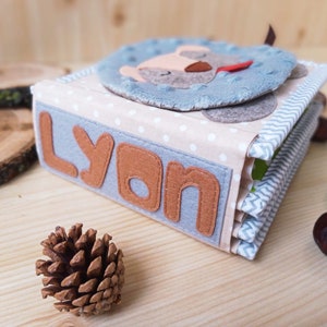 Felt Quiet Book: Personalized Montessori Sensory Toy