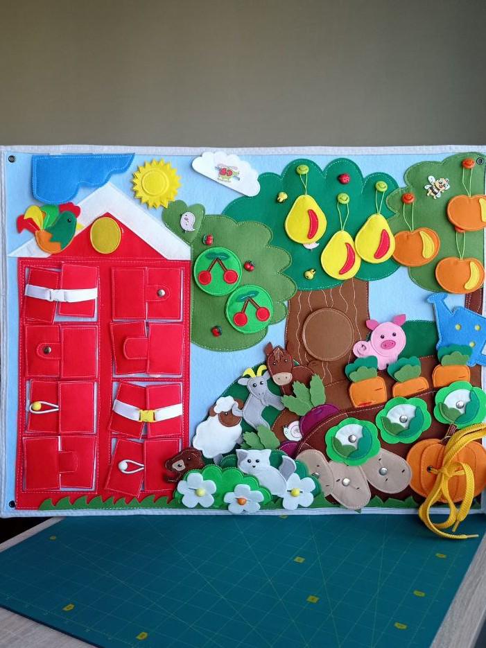 Pannello grande in sughero, 120 x 60 cm, bordi rotondi, bacheca in feltro, spessore 0,9 cm, piastra fotografica pieghevole con nastro adesivo, feltro autoadesivo | aghi | cammello scuro