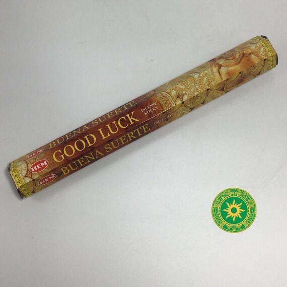 INCENSE GOOD LUCK // Good Luck Etsy
