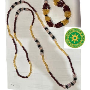 Yewa Necklace and Ilde Set