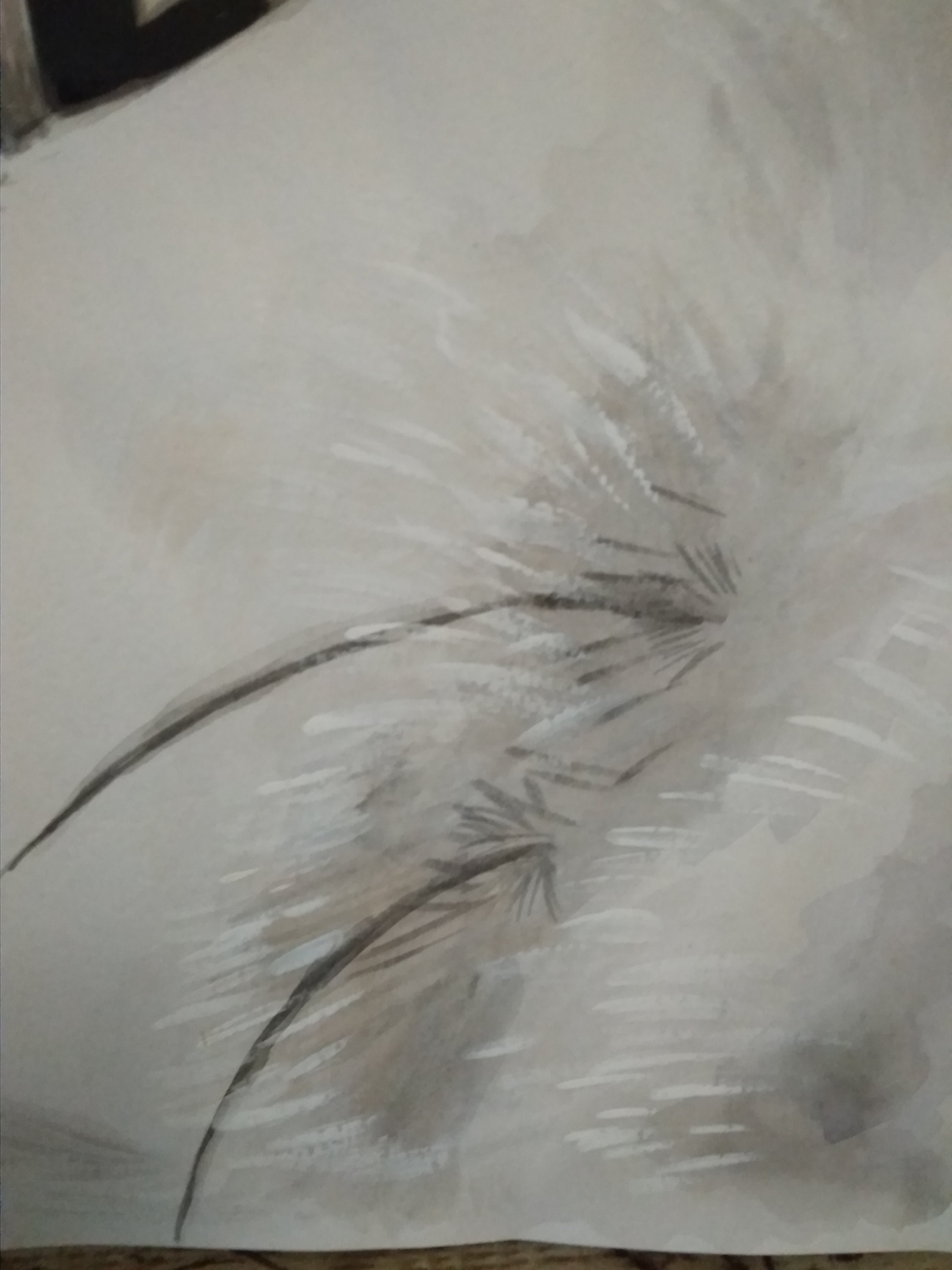 Kätzchen. Aquarell und Acrilyc. Weiße flauschige Kätzchen. | Etsy