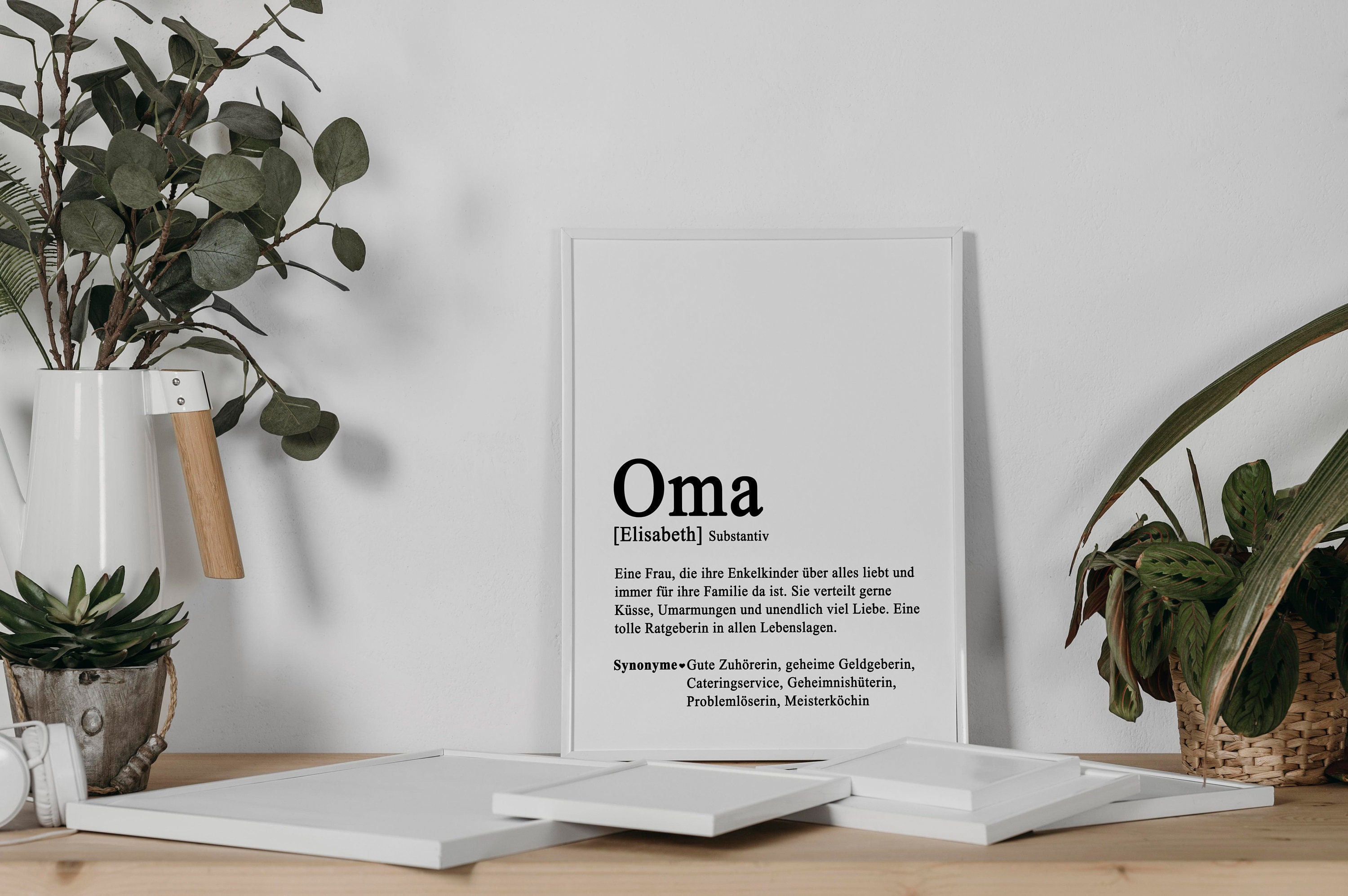 Oma Definition Poster DIN A4-A3 Geschenkidee Oma beste Oma - Etsy