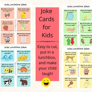 Lunchbox Notes for Kids, Lunchbox Note Templates, Lunchbox Notes, Joke Lunchbox Notes for Kids, Jokes for Kids, Kids Jokes, Printable Jokes