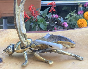 Decorative Fly Ashtray, Brass Ashtray,  Christmas Decorative outdoor ashtray for home outdoor ashtray stand-Cool ashtray, Christmas Gift