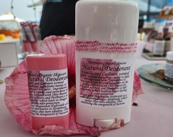 Natural Deodorant with Probiotics, deodorant, natural organic