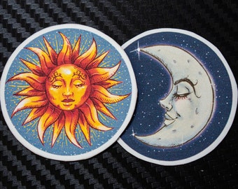 Sun and Moon Sticker Set