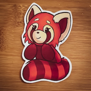 Roter Panda Sticker (Süß)