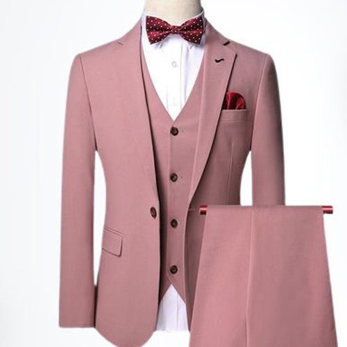 Men Suits 3 Piece Slim Fit Elegant Suits Formal Fashion - Etsy