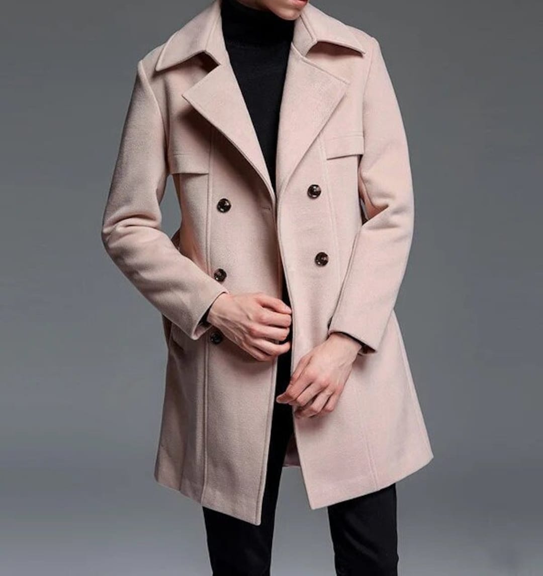 Pink Trench Coat Mens Deals | bellvalefarms.com