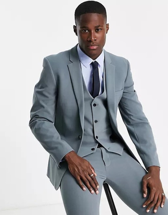 Grey dinner hotsell suit