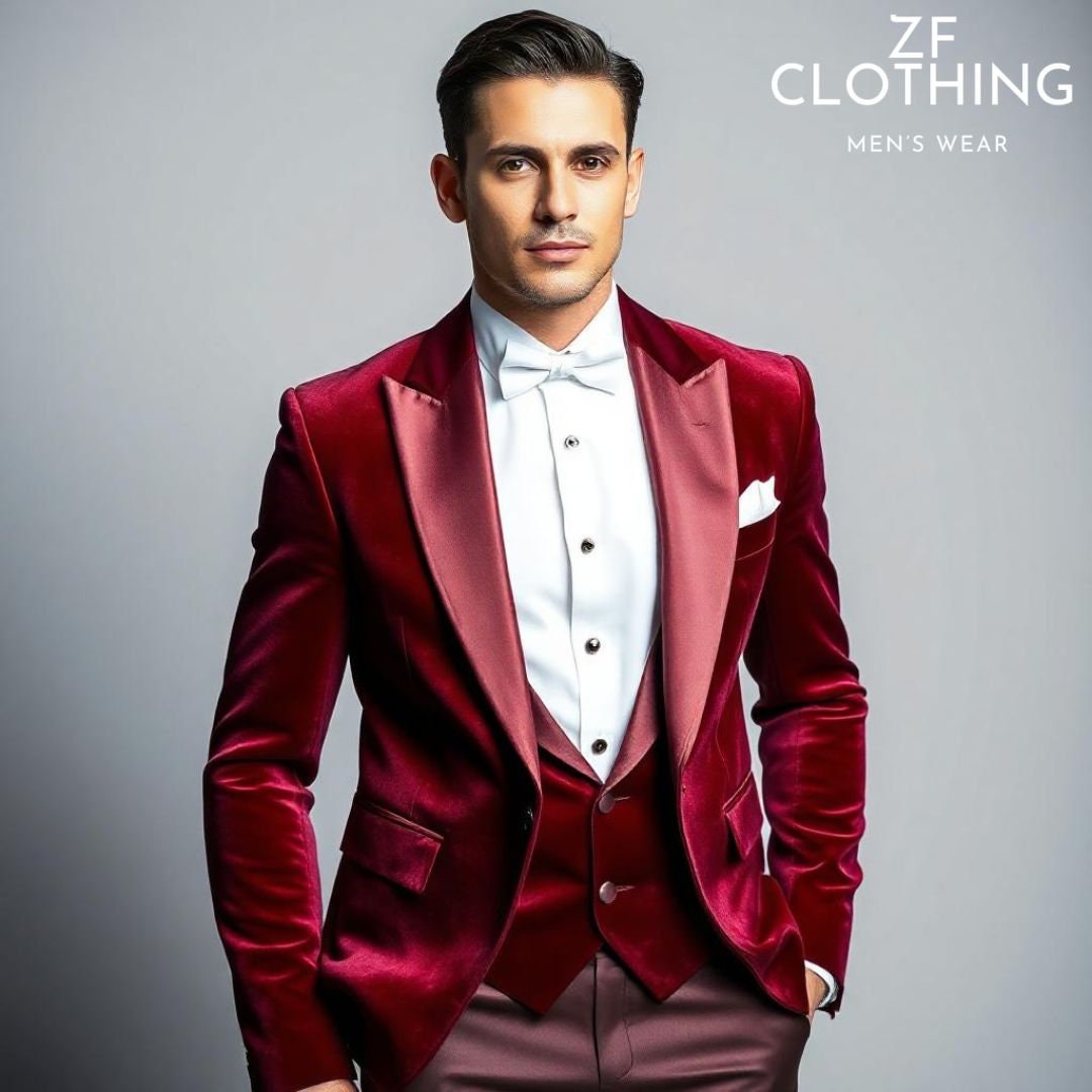 Velvet Blazer Mens Christmas Party Outfits 2018 Stylish Mens