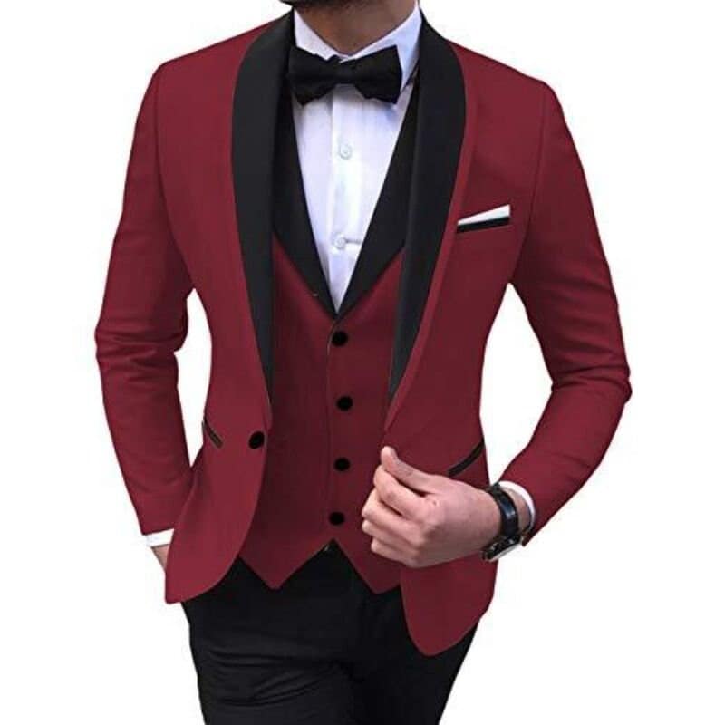 Funny Tuxedo - Dinner Jacket - Red - Black Bowtie - Meat Cleaver Lapel  Graphic T-Shirt for Sale by Isan-creative