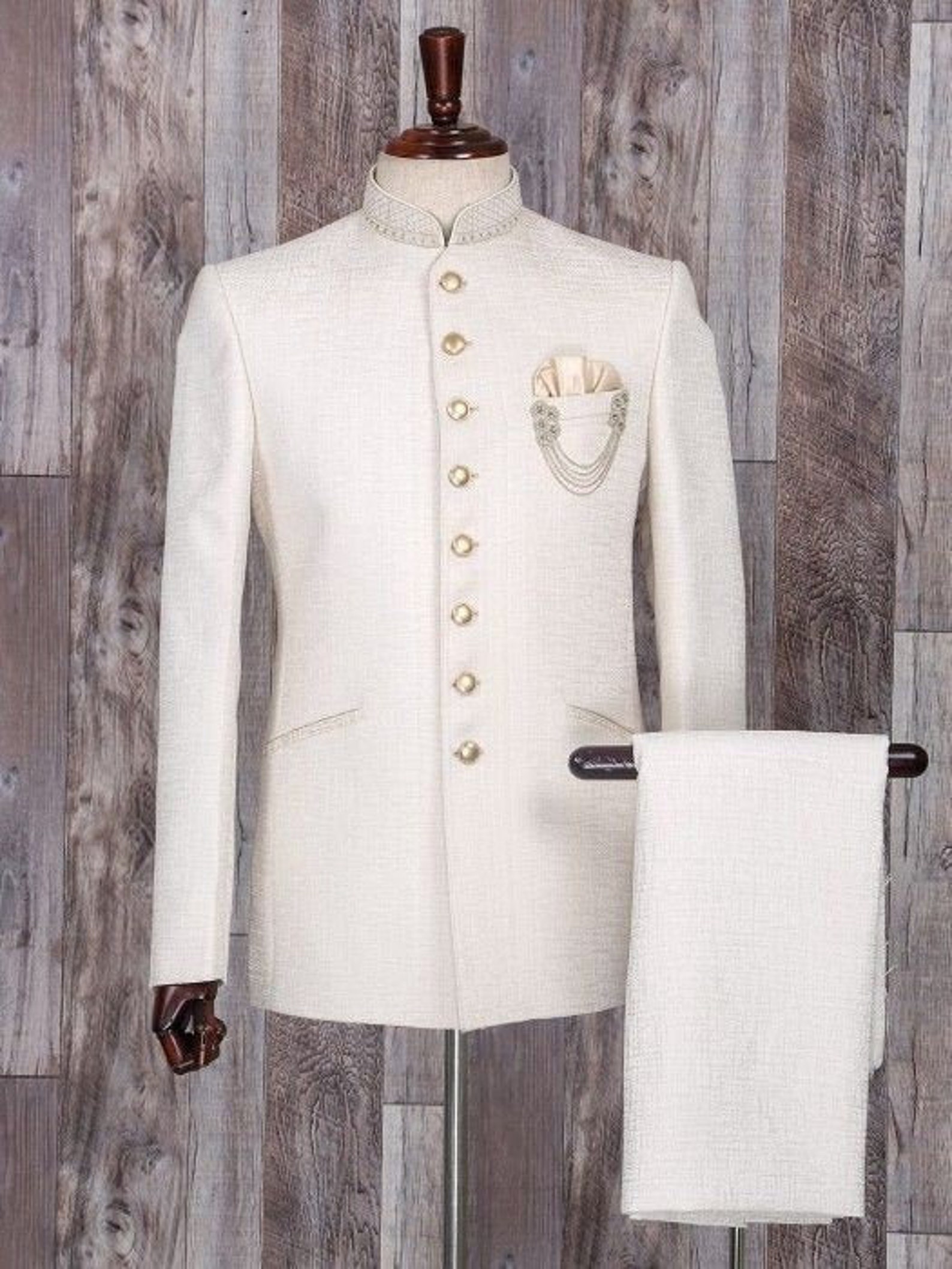 2 Piece Jodhpuri Suits White Jodhpuri Suits Jodhpuri Dress Etsy