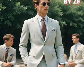 くすみグリーンダブルブレストスーツ ネクタイ付き 楽天市場】高品質