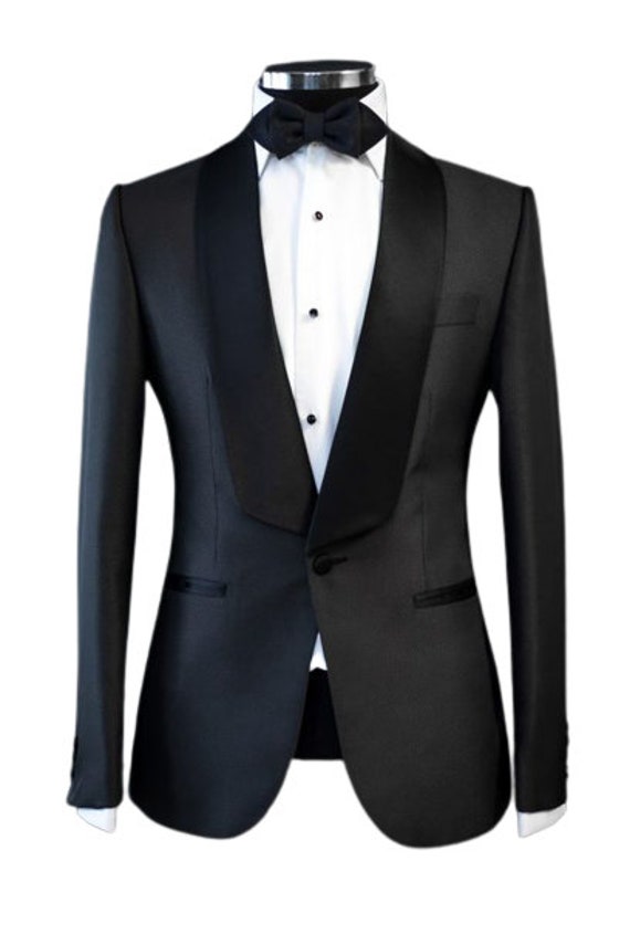 Men Suit 2 Piece Suit Stylish Suit for Men Gift for Him Black -  Norway