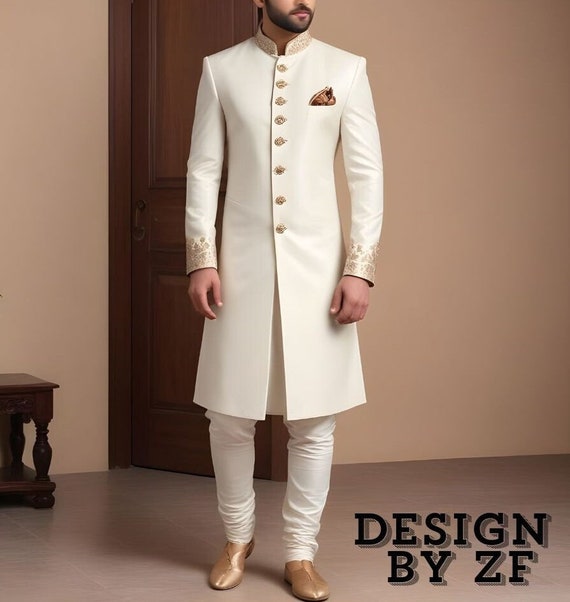 Sherwani churidar pajama hotsell