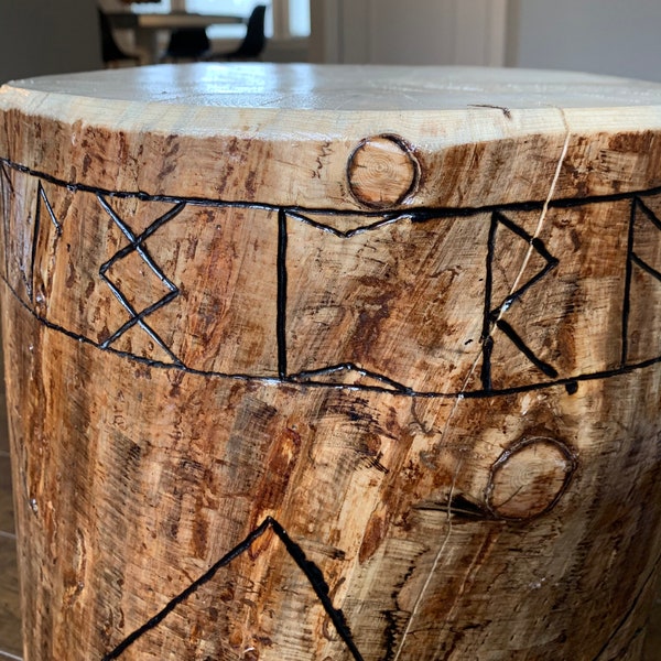 Tree Stump Table Etsy Canada