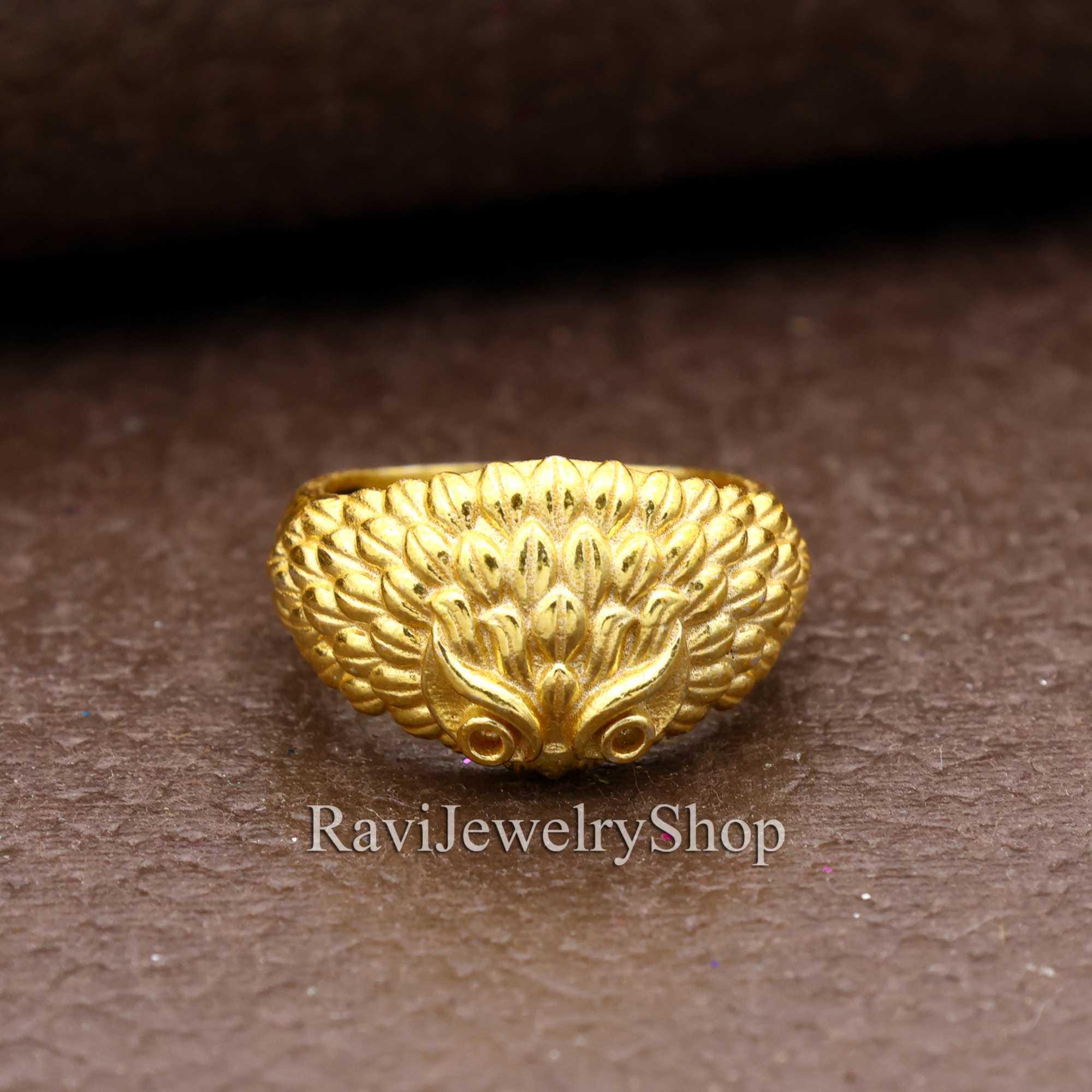 Owl Ring, Owl Statement Ring, Golden Owl Ring, Bird Ring, Night Owl Ring, Witch Ring, Celestial Owl
