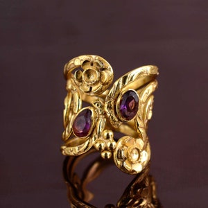 Rose Quartz Sterling Silver Ring: Stacking Gemstone Jewelry