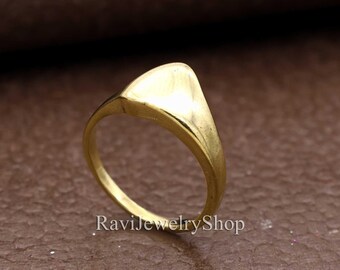 Zegelring, familiezegelring, eerste ring • Aangepaste monogramring, geometrische zegelring, uniseks zegelring, minimalistische pinkring