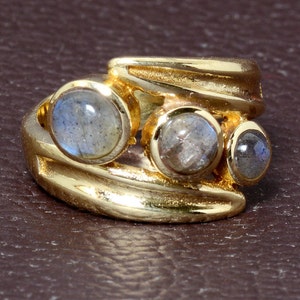 Moonstone Ring, Handmade Ring,Unique Ring,Vintage Ring,Boho Ring,Anniversary Ring,Wedding Ring,Gift Ring,Ring for women, Prtomise Ring
