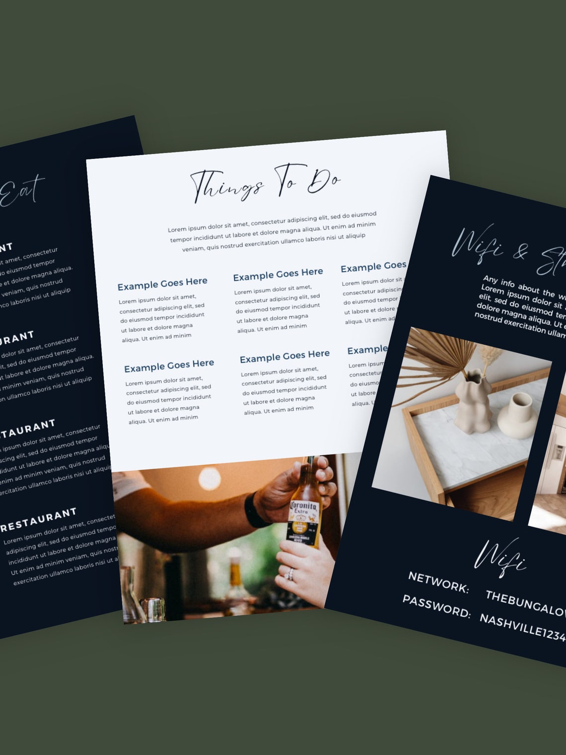 Editable Airbnb Welcome Book Template Customizable Guest Guide Vacation Editable Airbnb Welcome Book Template Customizable Guest Guide Vacation