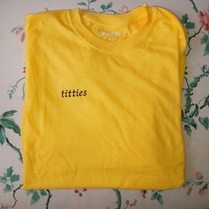 Customizable Embroidered T-shirt