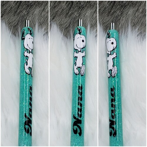 Personalized Custom Glitter Gel Pen Ultimate Custom Glitter Etsy