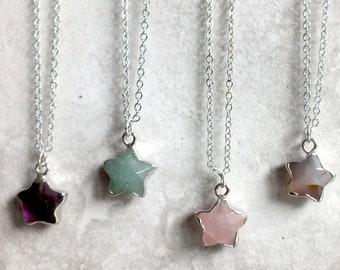 Star stone necklace Clearance