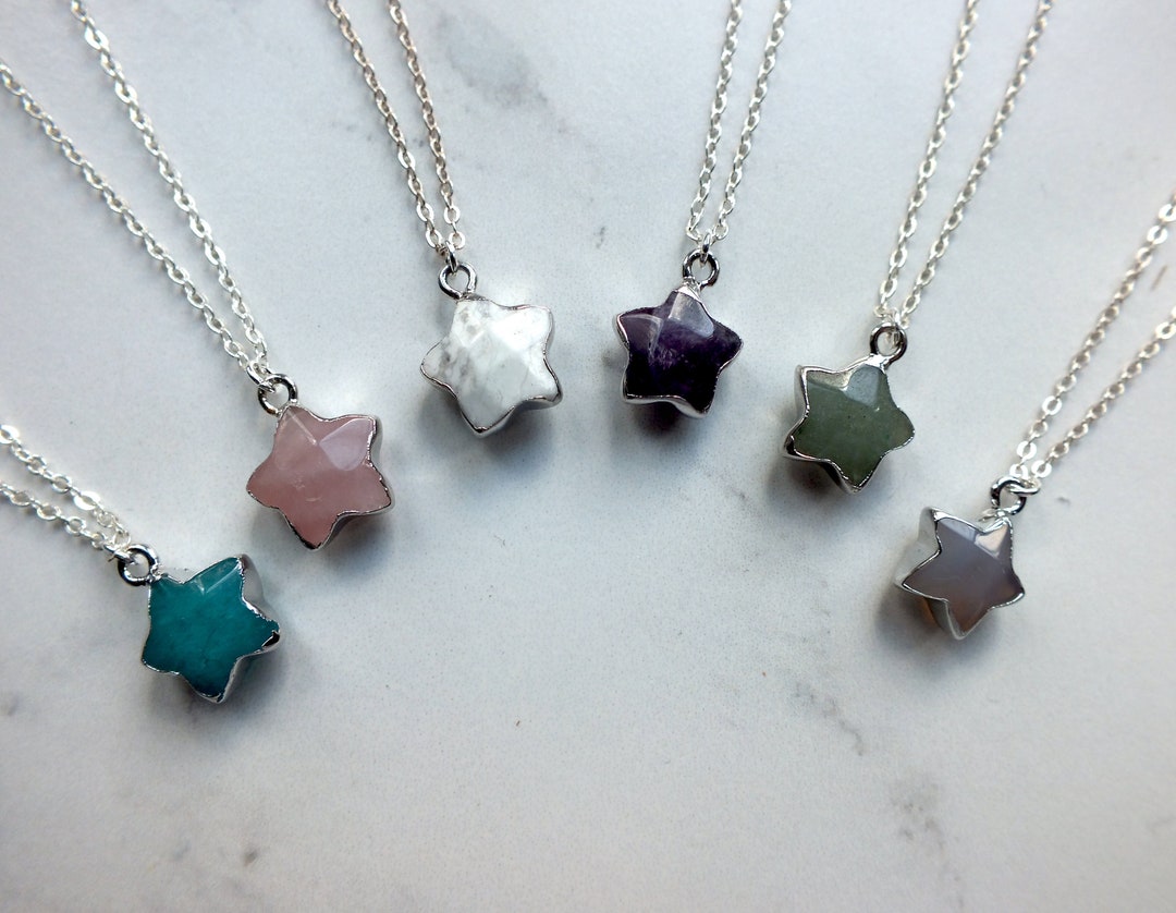 Star stone necklace Clearance