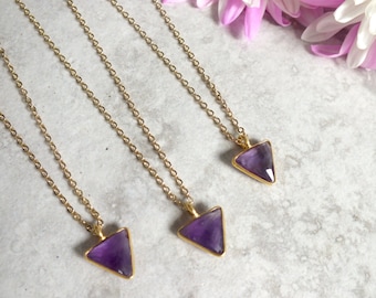 Nathis Beautiful Amethyst Semiprecious Gem Pendant For Women Nathis Beautiful Amethyst Semiprecious Gem Pendant For Women