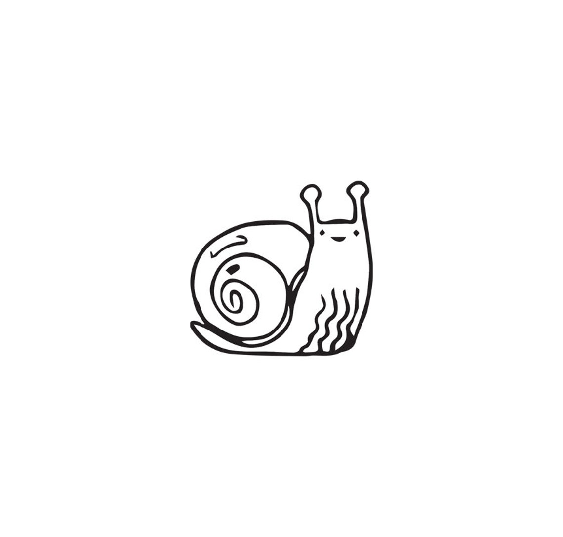 Snail Decal. Can Be Placed on Any Car Sign Wall and or - Etsy