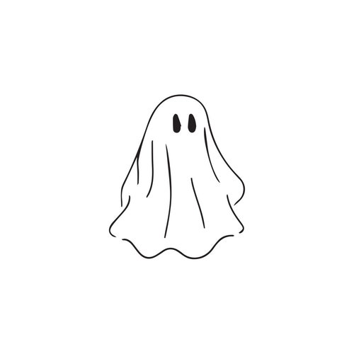 Ghost Decal. Can Be Placed on Any Car Sign Wall and or - Etsy