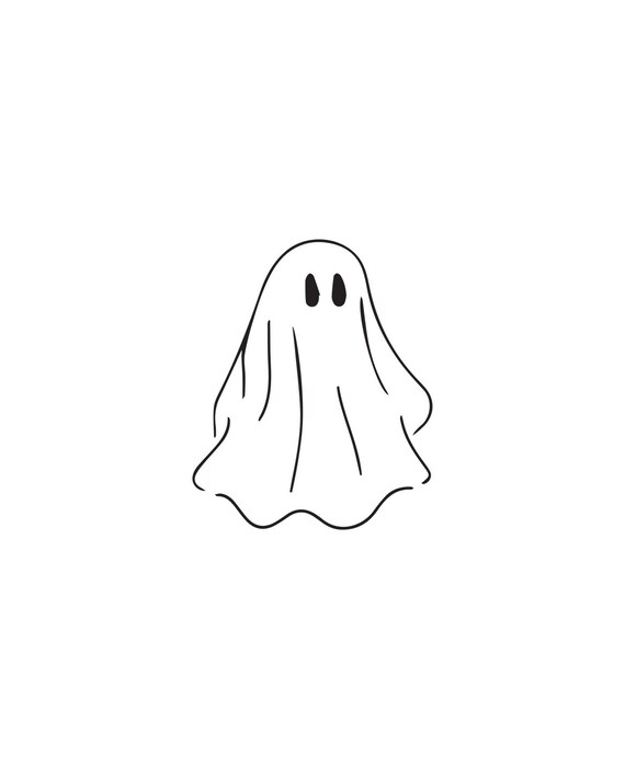 Ghost Decal. Can Be Placed on Any Car Sign Wall and or - Etsy