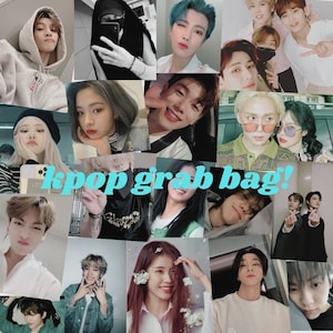 Sac mystérieux Kpop (veuillez lire la description !)
