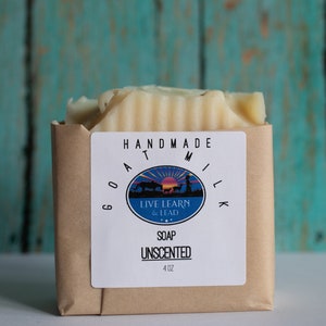 Unscented Goat Milk Soap