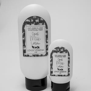 Loción de leche de cabra en lotes pequeños